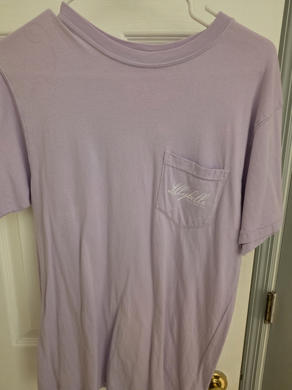 Lilly Belle Women's Lavender Pocket Tee